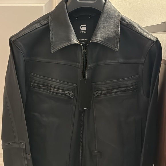 G-Star Raw Air-force Waxed Denim Jacket - Picture 12 of 12